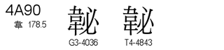 U+4A90